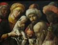 L’Adoration des Mages Renaissance peintre Andrea Mantegna